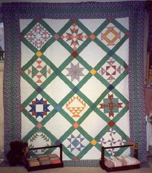 The 2002 Raffle Quilt.